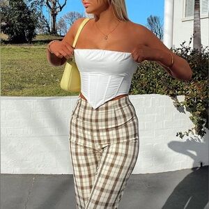 Euro Pants Yellow Check